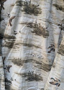 Men's Columbia Duck Print Button-Up Shirt