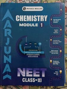 PW ARJUNA NEET Chemistry Modules &amp; Solutions