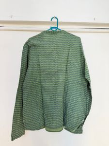 Green Casual Half Style Kurta