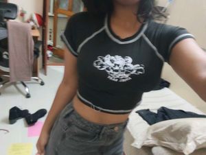 graphic baby tee from savana