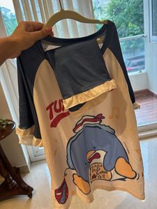 Tshirt With Shorts Coord Set.