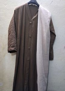 Elegant Brown Abaya Gown