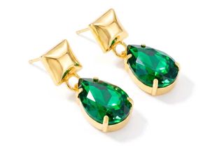 Emerald Drop Earrings