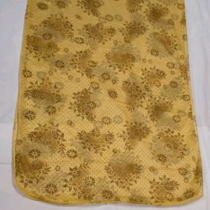 Beautiful Golden Floral Stoal