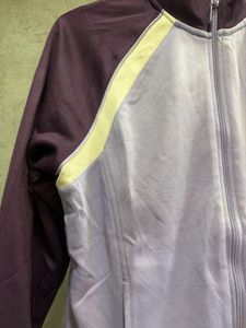 Purple Lavender Zip-Up Jacket