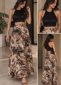 Brown skirt fall appropriate