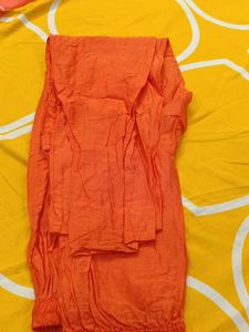 beautiful orange suit set