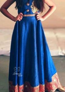 Royal Blue Girls Dress