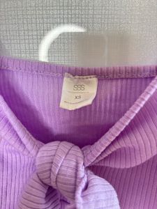 Lilac Tie-Front Cami Top