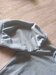 Puff Sleeve Textured Top