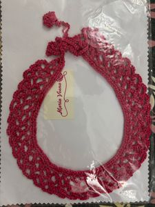 Handmade Crochet Detachable Collar Necklace
