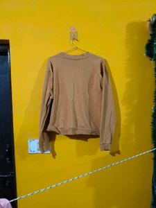Cozy Brown Knit Sweater
