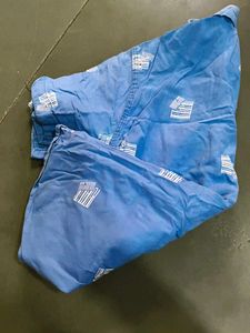 Boys Blue Graphic Print Shirt