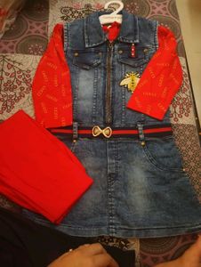 Cute Girls' Fleece Pajama Set