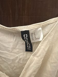 Cream Ruched Camisole Top