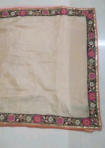 Embroidery Saree With Blouse
