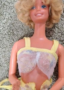 Vintage Barbie beauty secret Doll with Swimsuit
