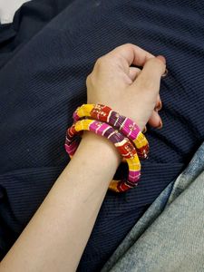 Vibrant LAAKH Indian Bangles