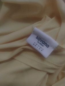 Chic Yellow Ruched Mini Dress