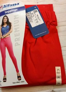Alfassa Premium Red Leggings