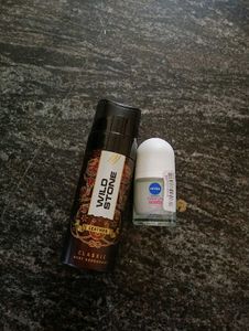 Deodorant combo - Wild Stone & Nivea