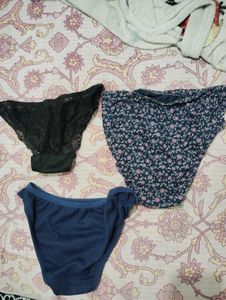 Bundle of 3 Women's Briefs and  bra nd duppat