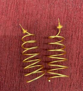 Spiral Drop Earrings