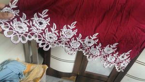 Premium rayon cutwork chikankari suit