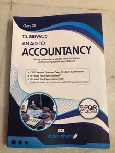 T.S Grewal class 12 accountancy reference book