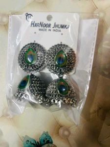 Fancy Party Wear Oxidised Jumka