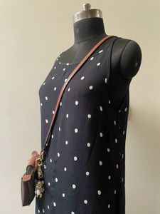 Chic Polka Dot Midi Dress