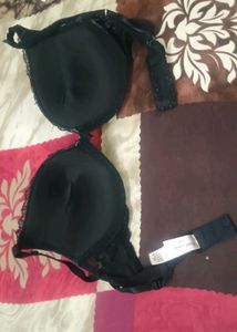 Elegant Black Lace Bra