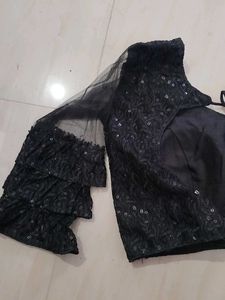 Black Sequence Work Saree🎊🎉🎉