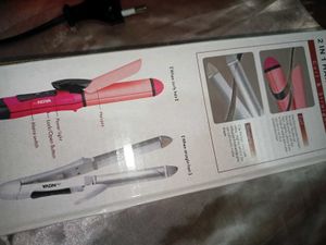 NOVA 2-in-1 Hair Straightener &amp; Curler