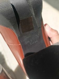 Y2K London Rag Platform Heels