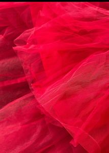 Red Tulle Dress