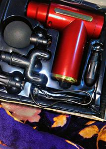 Red Percussion Massage Gun