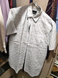 Men's Striped Short Sleeve Shirt