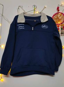 Light fleece sweatshirt