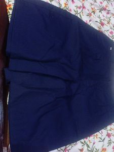 Navy Blue Classic Trousers