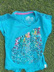 Baby Girls Party Wear Top