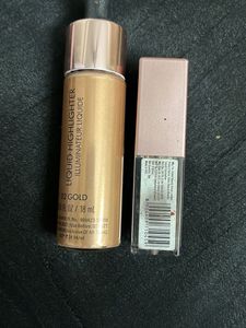 Swiss Beauty highlighter + eyeshadow combo never u