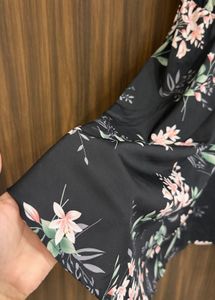 Floral Print Mini Dress
