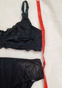 Very Sexy And Beautiful Satin Bra With Brief