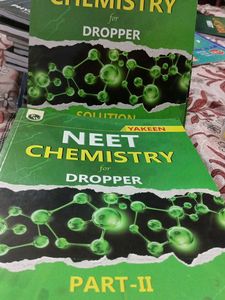 NEET Chemistry for Dropper - Part 2 to 4 with solu