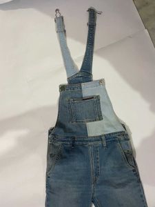 tommy denim dungaree set