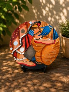 Handmade Radha Krishna Wall Decor