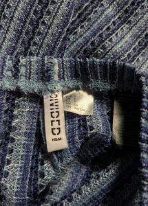 Low waist knit trousers
