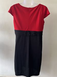 Black With Red Dress