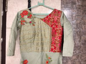 Beautiful Embroidered Ethnic ankarkali